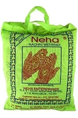 Polvo Neha Herbals Ranchi Mehndi para cabello saludable y tatuajes temporales para mano Foto 1 de 4
