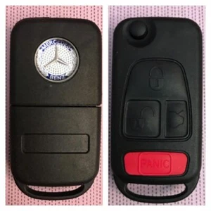 Remote Key SHELL/CASE for Mercedes Benz ML 320 430 500 SLK 230 320  - Picture 1 of 5