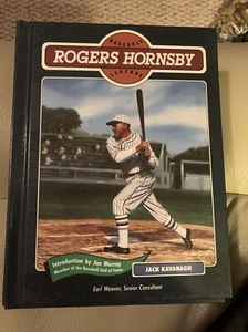 Rogers Hornsby Book Jack Kavanagh Baseball Legends Cardinals - Picture 1 of 9