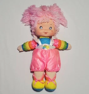 Rainbow Brite Vintage 1983 Hallmark Cards Inc. Spiel Mattel Puppe rosa 15 Zoll - Bild 1 von 12