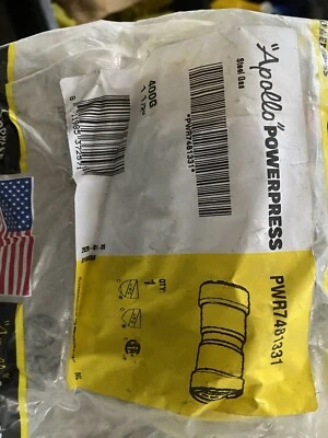 Acoplamiento de gas Apollo Powerpress acero al carbono 2" PWR7481342 400G - Lote de 6 Foto 1 de 2