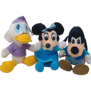 Juego de peluche Disney Christmas Carol 1983 Scrooge Minnie Goofy Canasa Trading - Imagen 1 de 4