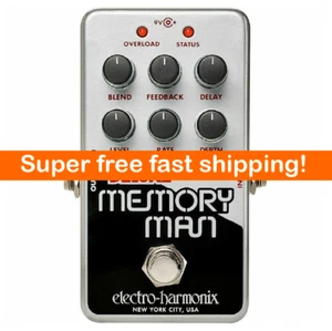 Electro-Harmonix Nano Deluxe Memory Man Analog Delay/Chorus/Vibrato Pedal - New - Picture 1 of 10