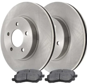 Front Brake Rotors & Pads for 2008-2017 Mitsubishi Lancer 2007 Dodge Caliber - Picture 1 of 2