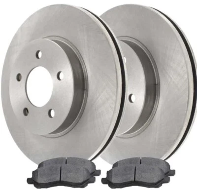 Front Brake Rotors & Pads for 2008-2017 Mitsubishi Lancer 2007 Dodge Caliber - Image 1 of 2