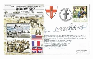 Cubierta firmada GB 1992 Operación 'Antorcha' - Imagen 1 de 2