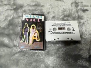 MIAMI VICE MUSIC FROM THE TELEVISION SERIES CASSETTE TAPE - Picture 1 of 6