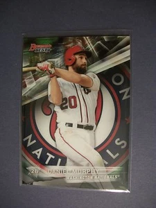 DANIEL MURPHY 2016 Bowman's Best Green Refractor #61 Nationals /99 - Picture 1 of 1