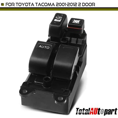 Power Window Switch for Toyota Tacoma 2001-2012 2-Door 4 buttons Front Driver LH - Image 1 of 4