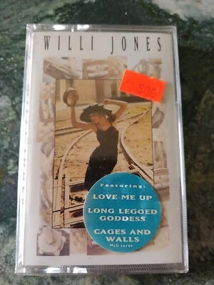 WILLI JONES  Self-Titled Cassette Tape Long Legged Goddess Love Me Up Music NEW! - Image 1 of 4