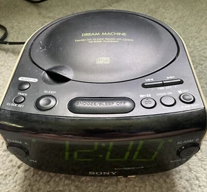 Sony Dream Machine Dual Alarm Clock Radio CD Player - Picture 1 of 8