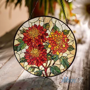 Atrapasol de caléndula, regalo de flor de nacimiento de octubre para ella, día de la madre - Imagen 1 de 13