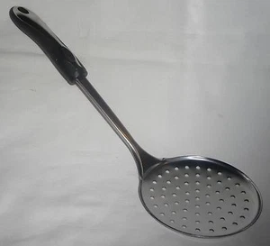 Stainless Steel 11.5cm SKIMMER - NEW cooking/baking metal kitchen server/serving - Picture 1 of 12