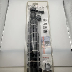 Sunpak - PlatinumPlus Flexible Tabletop Tripod With Bendable Leg Joints - Black - Picture 1 of 8