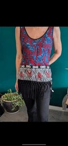 Hippy Top With Tassles, Size 12 - Picture 1 of 2