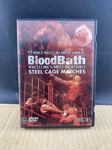 WWE Bloodbath Wrestling’s Most Incredible Steel Cage Matches DVD - Imagen 1 de 2