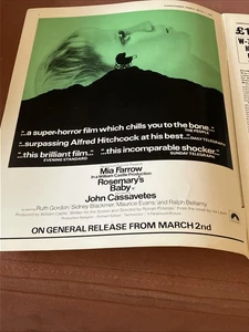 Kine Weekly. Rolling Stones Brian Jones,Mary Hopkin,Mark Forest, Rosemary‘s baby - Picture 1 of 2