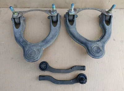 92-95 CIVIC FRONT L+R Upper Control ARM GOOD Ball Joints + TIE RODS OUTER 4pcs - Image 1 of 4