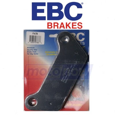 EBC Rear Organic Brake Pads for 1981-1984 Harley Davidson FLHS Electra Glide ak Foto 1 de 4