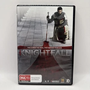 Knightfall : Season 1 (DVD, 2017) History Channel - As New - Picture 1 of 4