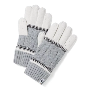 SmartWool Guanti Donna Popcorn Cavo Lana Merino Colore Grigio Taglia Unica NUOVI - Foto 1 di 2