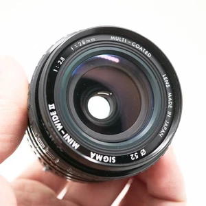 Sigma 28mm f2.8 Mini Wide II Macro Lens - Fuji X / Fujinar bayonet - Picture 1 of 11