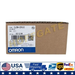 One Omron CJ2M-CPU12 PLC Module CJ2MCPU12 CJ2M/CPU12 CPU Unit US Free TAX - Picture 1 of 13