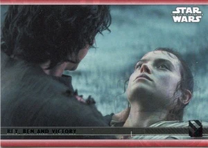 Star Wars Rise Of Skywalker S2 Red [199] Base Card #95 Rey, Ben and Victory - Picture 1 of 1