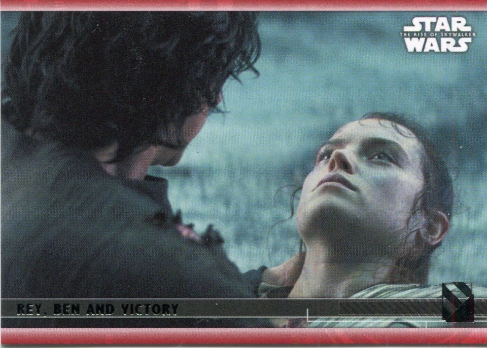 Star Wars Rise Of Skywalker S2 Red [199] Base Card #95 Rey, Ben and Victory - Image 1 of 1