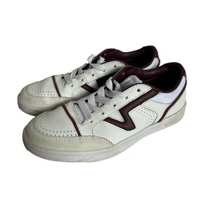 VANS Lowland Serio Cómodas Zapatillas Zapatos Blanco/Port Royal Para Hombre Talla 4.5/Mujer Talla 6 - Imagen 1 de 8