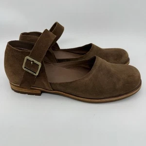 Kork Ease Bellota Mary Jane Damenschuhe aus braunem Wildleder Größe 9,5 - Bild 1 von 8