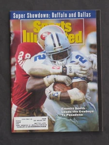 Sport Illustrated 25. Januar 1993 25.01.93 Emmitt Smith Cowboys - Bild 1 von 2