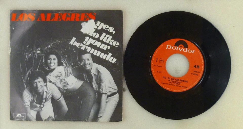 7" Vinyle Simple - Los Alegres – Oui, J'aime Votre Bermuda - S8092 K47 - Photo 1/2