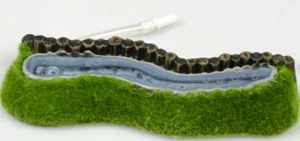 Deko - Palisade mit Luftausströmer 16 x 5 cm Aqua Nova - Bild 1 von 1
