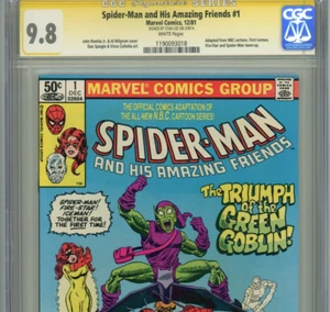 Spider-Man and His Amazing Friends CGC 9.8 SS signiert Stan Lee Kiosk SELTEN WP - Bild 1 von 4