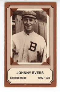 Johnny Evers Pioneers 1974 Fleer #17 estado excelente - Imagen 1 de 2