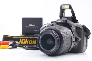 [Near MINT+] Nikon D5300 24.2MP DSLR Camera Body 18-55mm AF-S Lens From JAPAN - Picture 1 of 14