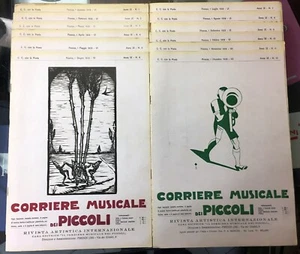 (Zeitschriften) MUSIKKURIER DER KLEINEN - JAHRGANG IX 1928 (KOMPLETT) - 12 HEFTE - Bild 1 von 1