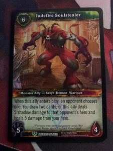 World of Warcraft WoW TCG Promo - Foil Jadefire Soulstealer - Picture 1 of 1