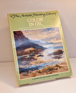 Biblioteca de pintura del artista color al óleo 1982 Wendon Blake - Imagen 1 de 11