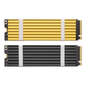 Metal SSD Heatsink PC/Desktops Accessories SSD Thermal Pad for PS5 NVMe M.2 2280 - Afbeelding 1 van 14