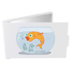 'Goldfish in Bowl' Compact / Travel / Pocket Makeup Mirror (CM00038842)