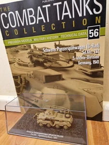 Deagostini 1/72 Schwerer Panzerspahwagen 8RAD SD.KFZ.232 Libia 1941 Tanque + Mag - Imagen 1 de 3