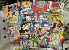 Justice League Europe issues# 37-49(DC,1990s)Flash Power-Girl Green Lantern
