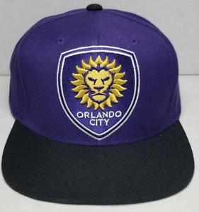 Orlando City Lions SC Mitchell & Ness Snapback Hat Cap MLS Soccer - Picture 1 of 6