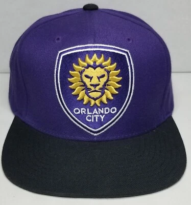 Orlando City Lions SC Mitchell & Ness Snapback Gorra MLS Fútbol Foto 1 de 4