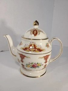 Vintage Price Kensington Cupido teiera pannelli rossi rosa rosa spray porcellana PRK3892 - Foto 1 di 15