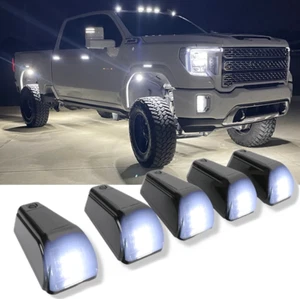Wireless Solar LED Cab Roof Marker Lights For GMC Sierra 1500 2500 3500 2000-24 - Picture 1 of 13