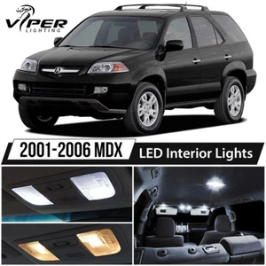 Kit de luces interiores LED blancas Acura MDX 2001-2006 - Imagen 1 de 8