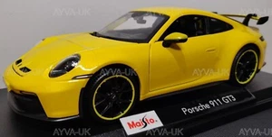 Maisto Porsche 911 GT3 Yellow Special Edition 1:18 Diecast Brand New - Picture 1 of 9